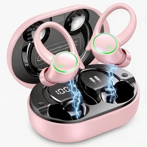Wireless Earbuds Sports, Bluetooth 5.4 Headphones Hifi Stereo, 50H Playback Over Ear Buds, ENC Noise Cancelling Mic, IP7 Waterproof Fitness Headset for Gym Running Workout, Earphones with Earhooks Wireless Earbuds Sports, Bluetooth 5.4 Headphones Hifi Stereo, 50H Playback Over Ear Buds, ENC Noise Cancelling Mic, IP7 Waterproof Fitness Headset for Gym Running Workout, Earphones with Earhooks