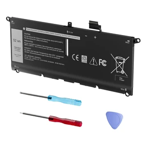 52Wh DXGH8 7.6V Battery for Dell XPS 13 9370 9380 Inspiron 13 7390 7391 2-in-1 5390 5391 14 7490 Latitude 3301 Vostro 13 5390 5391 G8VCF H754V 0H754V V48RM HK6N5 P82G P82G002 P113G P114G P115G 4 Cell 52Wh DXGH8 7.6V Battery for Dell XPS 13 9370 9380 Inspiron 13 7390 7391 2-in-1 5390 5391 14 7490 Latitude 3301 Vostro 13 5390 5391 G8VCF H754V 0H754V V48RM HK6N5 P82G P82G002 P113G P114G P115G 4 Cell
