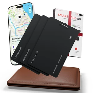 KeySmart SmartCard Lite 2 Year Battery Wallet Tracker for iPhone Compatible with Apple Find My App, Long-Lasting Single-Use 2-Year Battery Life, Slim Tracking Card KeySmart SmartCard Lite 2 Year Battery Wallet Tracker for iPhone Compatible with Apple Find My App, Long-Lasting Single-Use 2-Year Battery Life, Slim Tracking Card