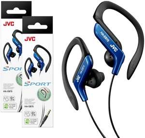 Clip Style Headphone Blue Lightweight and Comfortable Ear Clip. Splash Proof Water Resistant Powerful Sound with Bass Boost HAEB75BA (Pack of 2) Clip Style Headphone Blue Lightweight and Comfortable Ear Clip. Splash Proof Water Resistant Powerful Sound with Bass Boost HAEB75BA (Pack of 2)
