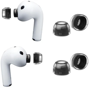 Crystal AirPods Pro 3 Ear Tips, Secure-Fit Silicone Replacement Tips Grippy Surface for Active Lifestyle, Hypoallergenic Silicone, Compatible with Airpods Pro 3 Crystal AirPods Pro 3 Ear Tips, Secure-Fit Silicone Replacement Tips Grippy Surface for Active Lifestyle, Hypoallergenic Silicone, Compatible with Airpods Pro 3