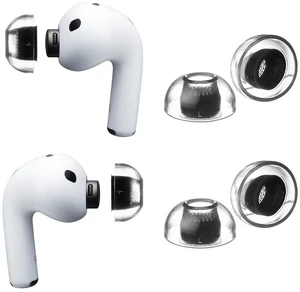 Crystal AirPods Pro 3 Ear Tips, Secure-Fit Silicone Replacement Tips Grippy Surface for Active Lifestyle, Hypoallergenic Silicone, Compatible with Airpods Pro 3 Crystal AirPods Pro 3 Ear Tips, Secure-Fit Silicone Replacement Tips Grippy Surface for Active Lifestyle, Hypoallergenic Silicone, Compatible with Airpods Pro 3