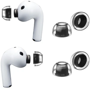 Crystal AirPods Pro 3 Ear Tips, Secure-Fit Silicone Replacement Tips Grippy Surface for Active Lifestyle, Hypoallergenic Silicone, Compatible with Airpods Pro 3 Crystal AirPods Pro 3 Ear Tips, Secure-Fit Silicone Replacement Tips Grippy Surface for Active Lifestyle, Hypoallergenic Silicone, Compatible with Airpods Pro 3