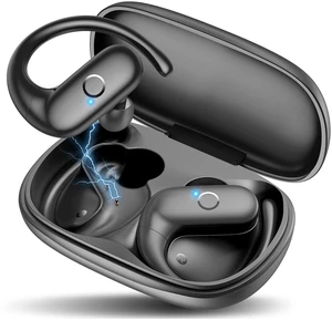 Wireless Earbuds Bluetooth Headphones Sport,Over Ear Buds with Deep Bass Sound,60Hr Playtime Earphones Redesigned Comfort Fit with Earhooks for Running,Meeting,Workout-Black Wireless Earbuds Bluetooth Headphones Sport,Over Ear Buds with Deep Bass Sound,60Hr Playtime Earphones Redesigned Comfort Fit with Earhooks for Running,Meeting,Workout-Black