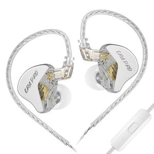 CRA PRO in Ear Monitor Headphones, Ultra-Thin DLC Diaphragm Dynamic Driver Gaming Earbuds, Clear Sound & Deep Bass, IEMS for Singer Musicians Drummers DJ CRA PRO in Ear Monitor Headphones, Ultra-Thin DLC Diaphragm Dynamic Driver Gaming Earbuds, Clear Sound & Deep Bass, IEMS for Singer Musicians Drummers DJ