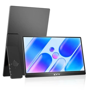 Portable Monitor 15.6'' Laptop Screen Extender w/180° Rotation Stand 1080P Ultra-Slim Travel Monitor w/Dual Speakers, USB-C HDMI Portable Screen for Laptop Mac Phone Xbox Ps5 Switch Portable Monitor 15.6'' Laptop Screen Extender w/180° Rotation Stand 1080P Ultra-Slim Travel Monitor w/Dual Speakers, USB-C HDMI Portable Screen for Laptop Mac Phone Xbox Ps5 Switch