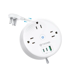 20W USB C Travel Power Strip, Retractable Extension Cord 5ft Power Strip with 3 AC Outlets and 3 USB Ports, Ultra Thin Flat Plug, Cruise Ship Essentials, for Home Hotel Dorm Room, White 20W USB C Travel Power Strip, Retractable Extension Cord 5ft Power Strip with 3 AC Outlets and 3 USB Ports, Ultra Thin Flat Plug, Cruise Ship Essentials, for Home Hotel Dorm Room, White