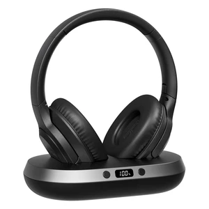 TV3 New Upgrade Wireless Headphones for TV, 2.4G Low Latency Over-Ear Headset, Transmitter & Charging Base, 65H Playtime, Plug & Play, Optical AUX RCA Compatible for Seniors & Family TV3 New Upgrade Wireless Headphones for TV, 2.4G Low Latency Over-Ear Headset, Transmitter & Charging Base, 65H Playtime, Plug & Play, Optical AUX RCA Compatible for Seniors & Family