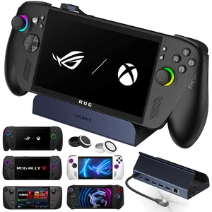 Upgraded 10-in-1 Docking Station for Steam Deck OLED/ASUS ROG Ally X 4K@144Hz Dock for ROG Xbox Ally X(2025)/Lenovo Legion GoS/ MSI Claw, HDMI 2.1, 1Gbps Ethernet, 5*USB-A 3.0, 100W Charge Upgraded 10-in-1 Docking Station for Steam Deck OLED/ASUS ROG Ally X 4K@144Hz Dock for ROG Xbox Ally X(2025)/Lenovo Legion GoS/ MSI Claw, HDMI 2.1, 1Gbps Ethernet, 5*USB-A 3.0, 100W Charge