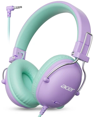 Kids Headphones Wired for School, 74-85dB Limiter, Purple-Green OHW342 Foldable on-ear Stereo Sound, Tangle Free, 3.5mm Jack,for Kids Boys Girls Classroom Travel Chromebook iPad Tablets Kids Headphones Wired for School, 74-85dB Limiter, Purple-Green OHW342 Foldable on-ear Stereo Sound, Tangle Free, 3.5mm Jack,for Kids Boys Girls Classroom Travel Chromebook iPad Tablets