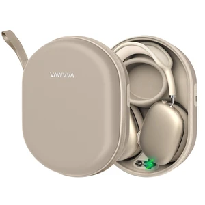 Charging Case for AirPods Max 1 & 2 - Travel Headphone Charger with Magnetic Connectors, Auto Sleep Mode, 5000mAh Battery (Taupe) Charging Case for AirPods Max 1 & 2 - Travel Headphone Charger with Magnetic Connectors, Auto Sleep Mode, 5000mAh Battery (Taupe)