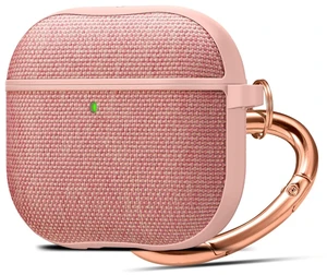 Urban Fit Designed for AirPods 5 / AirPods 4 Case (2026/2024) Premium Nylon Fabric, Carabiner Included, Wireless Charging Compatible, Rose Gold Urban Fit Designed for AirPods 5 / AirPods 4 Case (2026/2024) Premium Nylon Fabric, Carabiner Included, Wireless Charging Compatible, Rose Gold