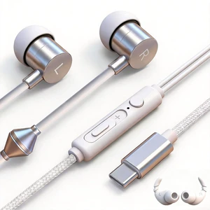 USB-C Air Tube Headphones EMF Free Anti Radiation Wired Earbuds with Noise Reduction Mic & Volume Control Zero EMF for Pregnancy, Kids Open Ear Comfort for iPhone 15,16,17, Android, Laptop USB-C Air Tube Headphones EMF Free Anti Radiation Wired Earbuds with Noise Reduction Mic & Volume Control Zero EMF for Pregnancy, Kids Open Ear Comfort for iPhone 15,16,17, Android, Laptop