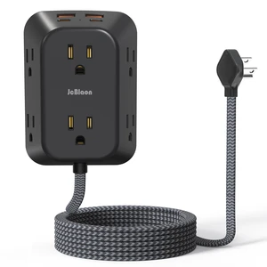 Outlet Extender Surge Protector, 6 Outlet Splitter with 4 USB Ports (2 USB C), 4 Sided 1050 J Multi Plug Wall Adapter Power Strip for Home Office Kitchen Travel Outlet Extender Surge Protector, 6 Outlet Splitter with 4 USB Ports (2 USB C), 4 Sided 1050 J Multi Plug Wall Adapter Power Strip for Home Office Kitchen Travel