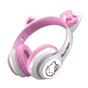 Wireless Bluetooth Light-Up Headphones with Foldable Design, Adjustable Headband, 8 Hours Playtime, LED Kitty Earcups, for Kids & Adults (White) Wireless Bluetooth Light-Up Headphones with Foldable Design, Adjustable Headband, 8 Hours Playtime, LED Kitty Earcups, for Kids & Adults (White)