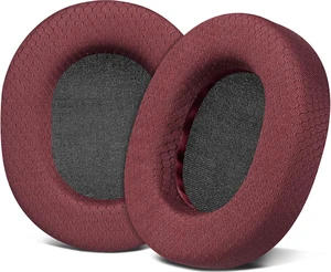 Earpads for SteelSeries Arctis 7/9/5/3/1 (Not Fit Nova) - Burgundy Also for Arctis 7/7+/7P/7X, Arctis Pro, Arctis 9/9X, Arctis 5/3/1, Arctis Prime - Ear Pads Cushions Replacement Earpads for SteelSeries Arctis 7/9/5/3/1 (Not Fit Nova) - Burgundy Also for Arctis 7/7+/7P/7X, Arctis Pro, Arctis 9/9X, Arctis 5/3/1, Arctis Prime - Ear Pads Cushions Replacement