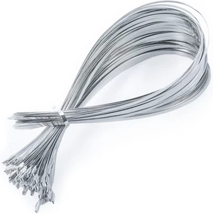 Metal Zip Ties of 100 Pcs, 28 IN 304 Stainless Steel Cable Ties, Heavy Duty Metal Zip Ties for Exhaust Wrap, Heat Resistant Fencing Ties. for Pipe, Auto repair. L/28(700mm) W/0.18(4.6mm) Metal Zip Ties of 100 Pcs, 28 IN 304 Stainless Steel Cable Ties, Heavy Duty Metal Zip Ties for Exhaust Wrap, Heat Resistant Fencing Ties. for Pipe, Auto repair. L/28(700mm) W/0.18(4.6mm)