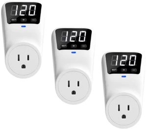 Appliance Surge Protector Voltage Stabilizer Fireproof UL94V-1 Wall Mount Surge Protectors Outlet for Refrigerator, TV & Heavy, Real-Time Monitoring & Custom Voltage 80V-140V (3 Standard) Appliance Surge Protector Voltage Stabilizer Fireproof UL94V-1 Wall Mount Surge Protectors Outlet for Refrigerator, TV & Heavy, Real-Time Monitoring & Custom Voltage 80V-140V (3 Standard)