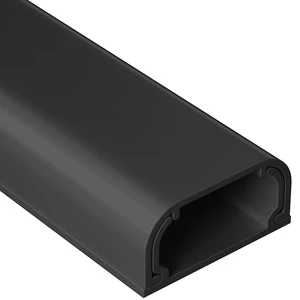 Wire Covers for 2 Cords TV on Wall, 47in Paintable Cable Hider, Medium Cable Management Kit, Cord Hiding for Wall Black, W0.95in H0.47in Wire Covers for 2 Cords TV on Wall, 47in Paintable Cable Hider, Medium Cable Management Kit, Cord Hiding for Wall Black, W0.95in H0.47in