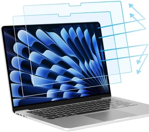 2 Pack Anti Blue Light Screen Filter for MacBook Air 13.6In (2022-2026) Matte Anti Glare Film Anti Scratch Laptop Screen Protector Guard for Mac 13in (M5, M4, M3, M2) 2 Pack Anti Blue Light Screen Filter for MacBook Air 13.6In (2022-2026) Matte Anti Glare Film Anti Scratch Laptop Screen Protector Guard for Mac 13in (M5, M4, M3, M2)