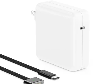 140W Charger for MacBook Pro 16 14 inch Mac Air 15 13.6 inch M5 M4 M3 M2 M1 2026 2025 2024 2023 2022 2021, 6.6FT USB C to Magnetic 3 Cable, PD 3.1/3.0, Compact, Original Quality, Space Black 140W Charger for MacBook Pro 16 14 inch Mac Air 15 13.6 inch M5 M4 M3 M2 M1 2026 2025 2024 2023 2022 2021, 6.6FT USB C to Magnetic 3 Cable, PD 3.1/3.0, Compact, Original Quality, Space Black