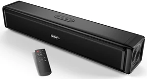 Sound Bar,Soundbar for TV with 4 Powerful Speakers,Surround Sound System for TV,17 inch Soundbar with Bluetooth/HDMI-ARC/Optical/AUX,Wall Mountable Sound Bar,Soundbar for TV with 4 Powerful Speakers,Surround Sound System for TV,17 inch Soundbar with Bluetooth/HDMI-ARC/Optical/AUX,Wall Mountable