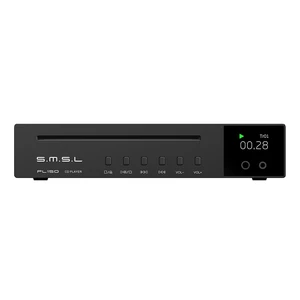 SMSL PL150 CD Player High Power CS43198 D/A chip, Standard/MQA-CD/HDCD CDs, with RCA/3.5mm & 4.4mm Headphone/Optical/Coaxial Output, for Vehicle/Laptop/TV/PC, CD Player Amp with Remote Control (Black) SMSL PL150 CD Player High Power CS43198 D/A chip, Standard/MQA-CD/HDCD CDs, with RCA/3.5mm & 4.4mm Headphone/Optical/Coaxial Output, for Vehicle/Laptop/TV/PC, CD Player Amp with Remote Control (Black)