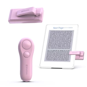RF Remote Control Page Turner for Kindle Reading Ipad Surface Comics, iPhone Android Tablets Reading Novels Taking Photos(Pink) RF Remote Control Page Turner for Kindle Reading Ipad Surface Comics, iPhone Android Tablets Reading Novels Taking Photos(Pink)