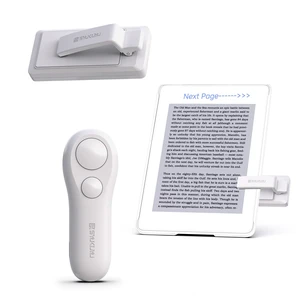 RF Remote Control Page Turner for Kindle Reading Ipad Surface Comics, iPhone Android Tablets Reading Novels Taking Photos(White) RF Remote Control Page Turner for Kindle Reading Ipad Surface Comics, iPhone Android Tablets Reading Novels Taking Photos(White)