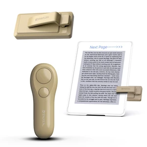 RF Remote Control Page Turner for Kindle Reading Ipad Surface Comics, iPhone Android Tablets Reading Novels Taking Photos(Light Brown) RF Remote Control Page Turner for Kindle Reading Ipad Surface Comics, iPhone Android Tablets Reading Novels Taking Photos(Light Brown)