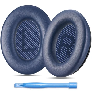 QC45 Ear Pads Compatible with Bose QuietComfort 45 35 QC35 II QCSC QCSE Midnight Blue Easy DIY Fit Premium Protein Leather Extra Thick Soft High-Density Foam QC45 Ear Pads Compatible with Bose QuietComfort 45 35 QC35 II QCSC QCSE Midnight Blue Easy DIY Fit Premium Protein Leather Extra Thick Soft High-Density Foam