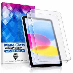 2 Pack Matte Glass Screen Protector for iPad A16 11 Inch (2025 11th Generation) / iPad 10th Generation 10.9 2022,Anti-Glare & Anti-Fingerprint Tempered Glass (Not Privacy) 2 Pack Matte Glass Screen Protector for iPad A16 11 Inch (2025 11th Generation) / iPad 10th Generation 10.9 2022,Anti-Glare & Anti-Fingerprint Tempered Glass (Not Privacy)