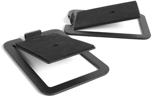 S4 Tilted Desktop Speaker Stands for Medium Bookshelf Speakers & Mid-Size 3-4 Studio Monitors Supports 8 lbs Damping Foam Padding ¼-20 Mounting Pair Black S4 Tilted Desktop Speaker Stands for Medium Bookshelf Speakers & Mid-Size 3-4 Studio Monitors Supports 8 lbs Damping Foam Padding ¼-20 Mounting Pair Black