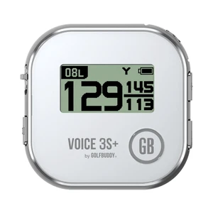 GOLFBUDDY Voice 3S+ Talking GPS Rangefinder Clip-On Hat GPS with Slope On/Off Audio Distance to Front/Center/Back 40,000 Courses 18-Hour Battery No Subscription Fees (Gray) GOLFBUDDY Voice 3S+ Talking GPS Rangefinder Clip-On Hat GPS with Slope On/Off Audio Distance to Front/Center/Back 40,000 Courses 18-Hour Battery No Subscription Fees (Gray)