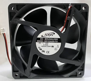 New AD1224UB-F51 2-Wire Inverter Fan CA, Ontario Warehouse Distribution for AD1224UB-F51 DC24V 0.40A 12CM 4.72in×4.72in×1.5in Cooling Fan New AD1224UB-F51 2-Wire Inverter Fan CA, Ontario Warehouse Distribution for AD1224UB-F51 DC24V 0.40A 12CM 4.72in×4.72in×1.5in Cooling Fan