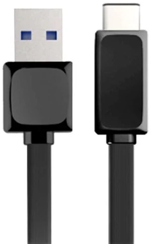VOLT+ Quick Power Flat USB-C Cable Compatible with Streaming Sticks, Rii, Nintendo Switch, SNES, NES Classic with USB 3.0 Gigabyte Speeds and Quick Charge Compatible! (Black 3.3ft1M) VOLT+ Quick Power Flat USB-C Cable Compatible with Streaming Sticks, Rii, Nintendo Switch, SNES, NES Classic with USB 3.0 Gigabyte Speeds and Quick Charge Compatible! (Black 3.3ft1M)