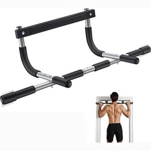 Pull Up Bar for Doorway, Heavy Duty Chin Up Station for Home Gym, Multi-Grip or Adjustable Door Frame Exercise Equipment for Upper Body Strength Training Pull Up Bar for Doorway, Heavy Duty Chin Up Station for Home Gym, Multi-Grip or Adjustable Door Frame Exercise Equipment for Upper Body Strength Training