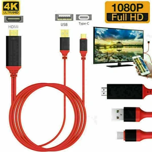USB C to HDMI HDTV TV Cable Adapter Cable Type-C to 4K 60hz HDMI for Samsung Galaxy S20 S22 Android USB C to HDMI HDTV TV Cable Adapter Cable Type-C to 4K 60hz HDMI for Samsung Galaxy S20 S22 Android