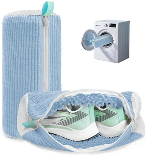 Shoe Washing Machine Bag Laundry Shoe Bag for Washer and Dryer Reusable 2pc Shoe Cleaning Bags for Sneakers 360° Deep Cleaning Machine for All Shoes Types With Self-locking Zipper -Sky Blue Shoe Washing Machine Bag Laundry Shoe Bag for Washer and Dryer Reusable 2pc Shoe Cleaning Bags for Sneakers 360° Deep Cleaning Machine for All Shoes Types With Self-locking Zipper -Sky Blue