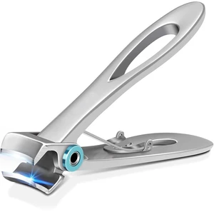 Stainless Heavy Professional Extra Large Toe Nail Clippers Wide Jaw Nail Clipper, Professional Toenails Fingernails Clippers for Thick Nails, Silver Stainless Heavy Professional Extra Large Toe Nail Clippers Wide Jaw Nail Clipper, Professional Toenails Fingernails Clippers for Thick Nails, Silver