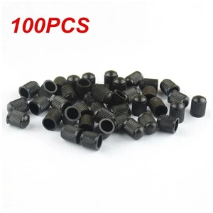 100 Pack Tire Valve Caps, Plastic Valve Stem Caps Universal Stem Covers for Cars, SUVs, Bike and Bicycle, Trucks, Motorcycles, Airtight Seal Dust Proof, Black 100 Pack Tire Valve Caps, Plastic Valve Stem Caps Universal Stem Covers for Cars, SUVs, Bike and Bicycle, Trucks, Motorcycles, Airtight Seal Dust Proof, Black