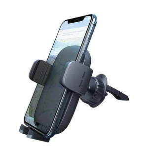 Phone Car Holder with Stronger Vent Clip, 360° Adjustable Car Phone Mount for Smartphone GPS Black Phone Car Holder with Stronger Vent Clip, 360° Adjustable Car Phone Mount for Smartphone GPS Black