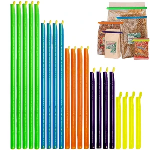 21-Sticks Bag Sealer Stick, 5 Diffrent Sizes, Chip Clips, Stay Fresh Bag Sealer Sticks, Keeps Food Bags Airtight Watertight & Food Fresh Longer 21-Sticks Bag Sealer Stick, 5 Diffrent Sizes, Chip Clips, Stay Fresh Bag Sealer Sticks, Keeps Food Bags Airtight Watertight & Food Fresh Longer