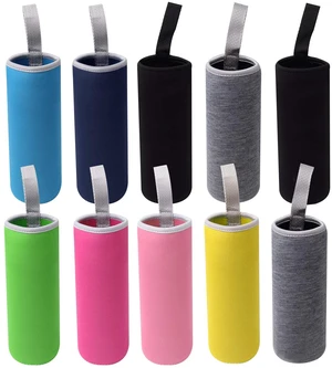 10 Pack Neoprene Water Bottle Sleeve - 12 oz to 18 oz Insulated Glass Bottle Cozy (Multi-Color) 10 Pack Neoprene Water Bottle Sleeve - 12 oz to 18 oz Insulated Glass Bottle Cozy (Multi-Color)