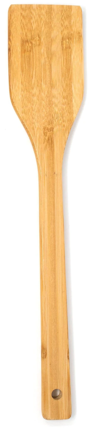 Bamboo 12-Inch Spatula, Flat Handle Bamboo 12-Inch Spatula, Flat Handle