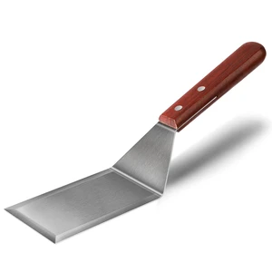 Metal Spatula for Cast Iron Skillet Grill Stainless Steel Spatula for Burger, Fish Turner Griddle Spatula, Spachulas Egg Flipper, Flat Top Metal Spatula for Cooking BBQ Metal Spatula for Cast Iron Skillet Grill Stainless Steel Spatula for Burger, Fish Turner Griddle Spatula, Spachulas Egg Flipper, Flat Top Metal Spatula for Cooking BBQ