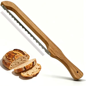 Sourdough Bread Knife for Homemade Bread, Bread Slicer-Cutter& Bread Bow Knife for Sourdough with Ergonomic Grip for Easy, Clean & Even Slicing, Bread Saw Sourdough Bread Knife for Homemade Bread, Bread Slicer-Cutter& Bread Bow Knife for Sourdough with Ergonomic Grip for Easy, Clean & Even Slicing, Bread Saw