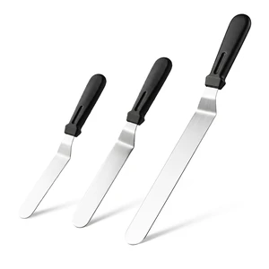 3 PCS Icing Spatulas, Offset Spatula, 6, 8 & 10 Inch | Stainless Steel Cake Decorating Spatulas Professional Angled Cake Spatula Plastic Frosting Handle for Home, Kitchen or Bakery 3 PCS Icing Spatulas, Offset Spatula, 6, 8 & 10 Inch | Stainless Steel Cake Decorating Spatulas Professional Angled Cake Spatula Plastic Frosting Handle for Home, Kitchen or Bakery