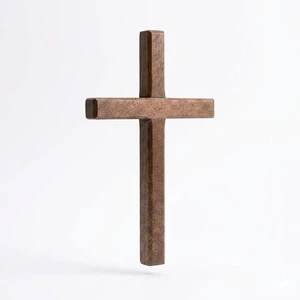 Christian Wooden Cross for Wall and Table, 7.87" x 4.7" Premium Small Handheld Prayer Cross with Hook, Spiritual Religious Gift for Christmas Baptism Altar Church Home Room Decor Christian Wooden Cross for Wall and Table, 7.87" x 4.7" Premium Small Handheld Prayer Cross with Hook, Spiritual Religious Gift for Christmas Baptism Altar Church Home Room Decor