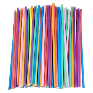 200 PCS 0.23 inches in Diameter 13 inch Extra Long Straws Flexible Plastic, Colorful Disposable Bendy Party Fancy Straws Party Decorations (200, Multicolor) 200 PCS 0.23 inches in Diameter 13 inch Extra Long Straws Flexible Plastic, Colorful Disposable Bendy Party Fancy Straws Party Decorations (200, Multicolor)